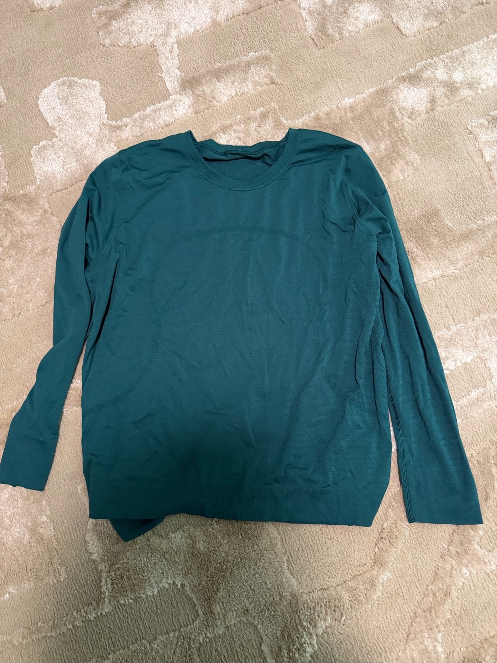 lululemon athletica Teal Long Sleeve Top
